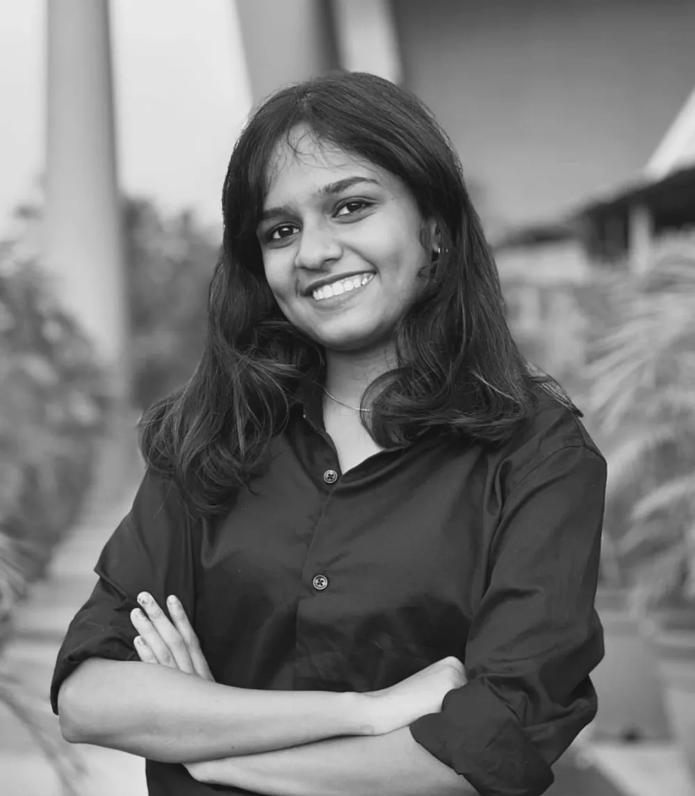 Portrait of Punya Jayarajan, digital designer and developer based in Kerala, India